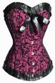 corselet vinho