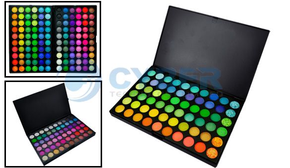 paleta de sombra 120 cores profissional