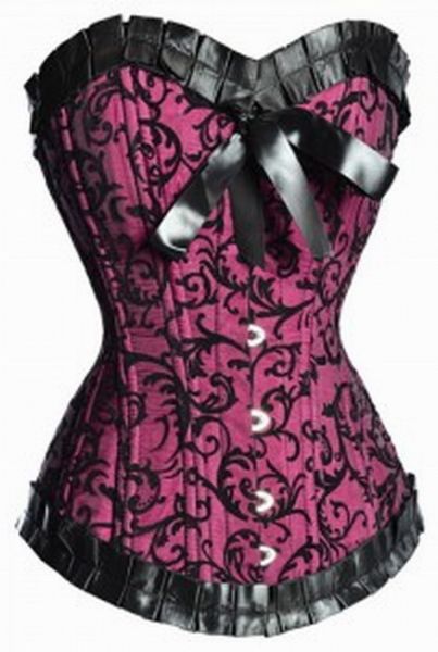 corselet vinho